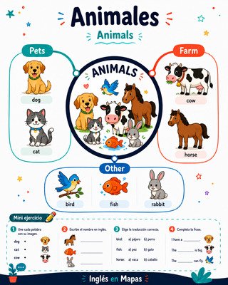 Mapa mental: Animales